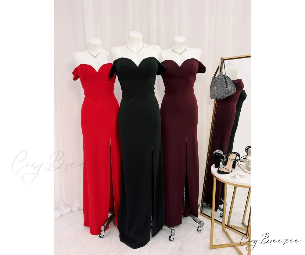 Myra Formal Stylish High Slit Dress