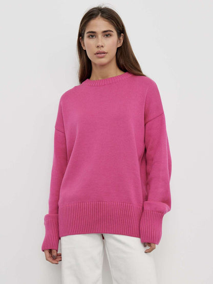 Cosybreezee - Audrey O Neck Oversized Casual Women Sweater