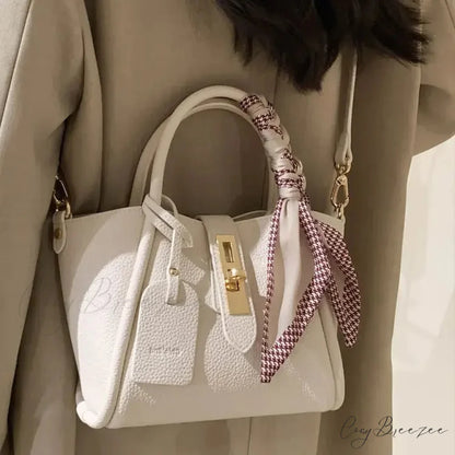 Nanfeng Paris Tote Messenger Crossbody Bag Beige crossbody-250126