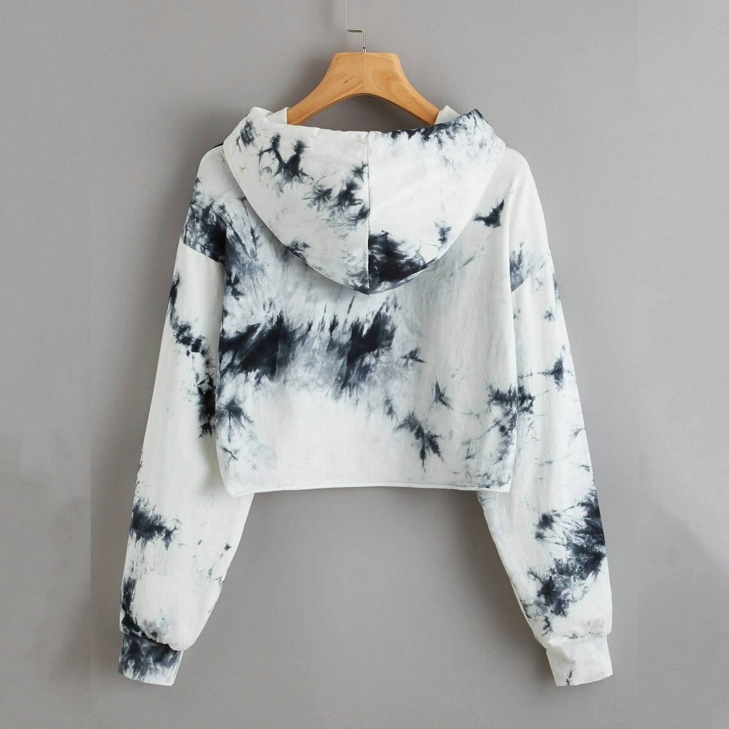 Cosybreezee - Trendy Tie-Dye Cropped Hoodie from NY