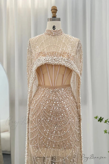 Olivia Pearl Graceful Embellished Maxi Dress