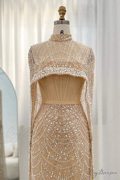 Olivia Pearl Graceful Embellished Maxi Dress