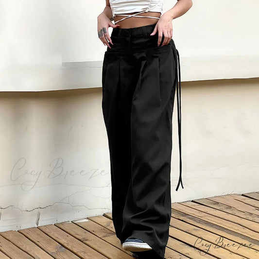 Oversized All-Match Cargo Pants pants-241228
