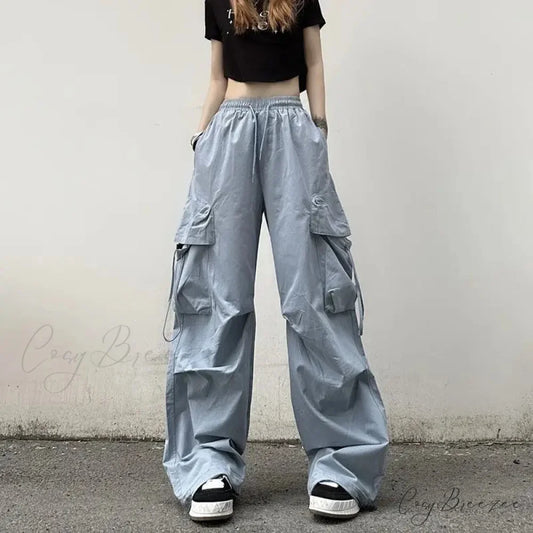 Oversized Cargo Streetwear Relaxed Pants pants-241228
