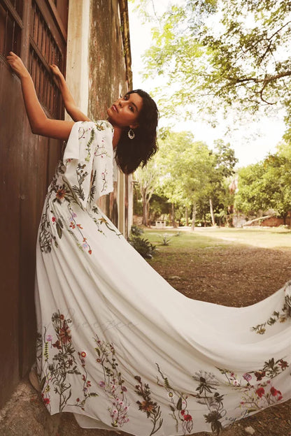 Paradise Love Graceful Embroidered Wedding Dress