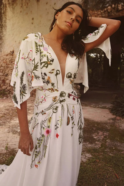 Paradise Love Graceful Embroidered Wedding Dress