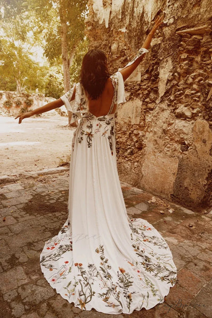 Paradise Love Graceful Embroidered Wedding Dress