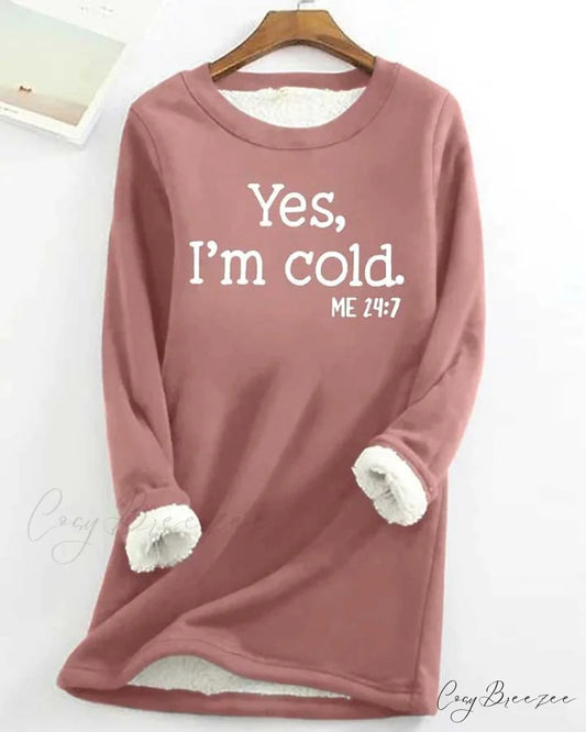 Patterned Pullover Sweatshirt Pink / S