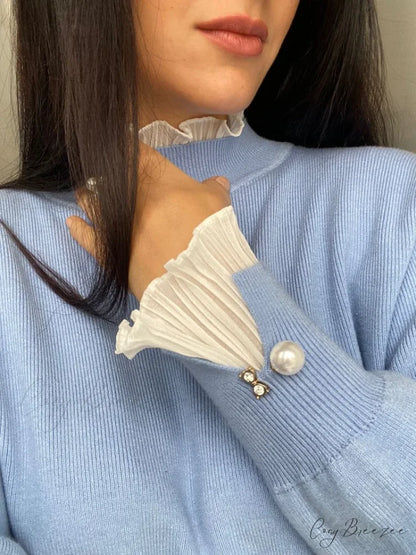 Pearl Embellished Holly Sweater