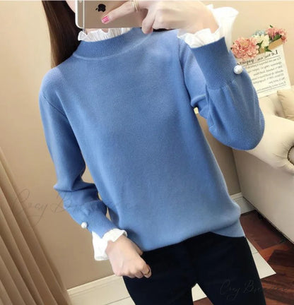 Pearl Embellished Holly Sweater