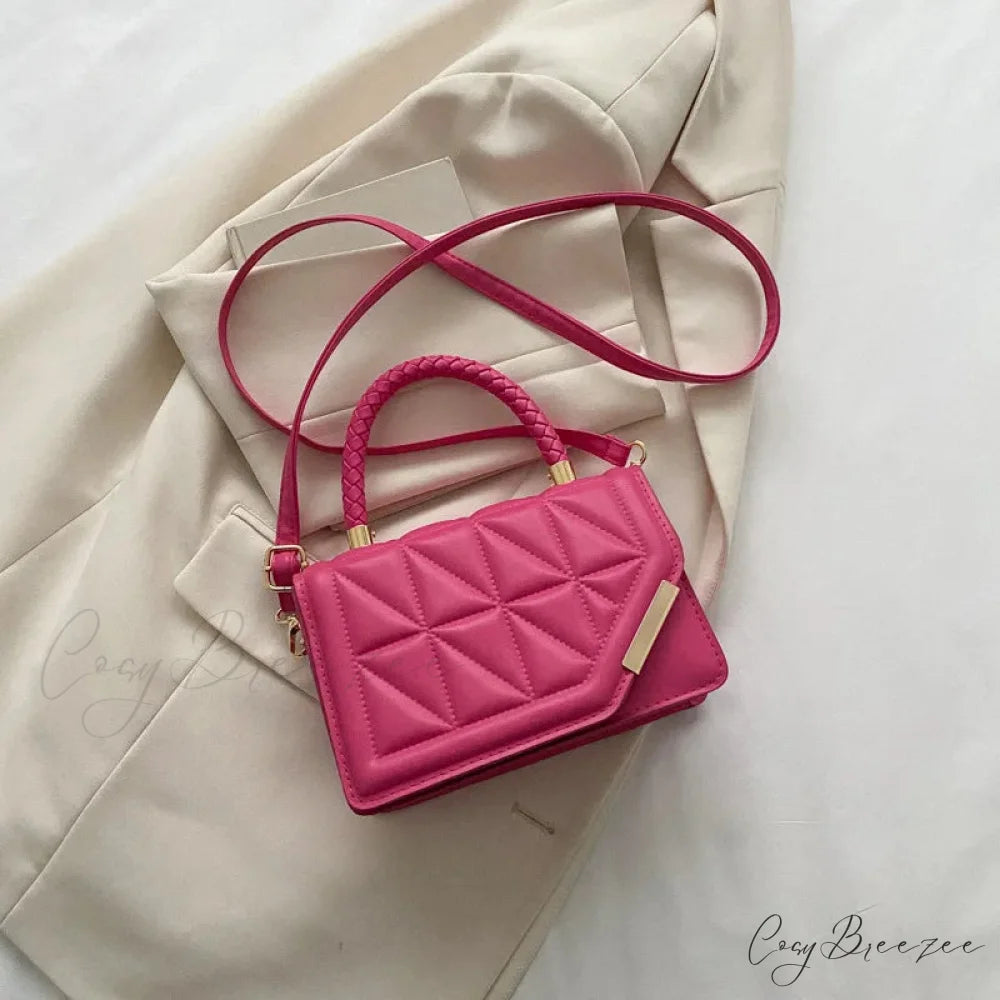 Pearl Handle Dinner Clutch Handbag rose handbag-250126