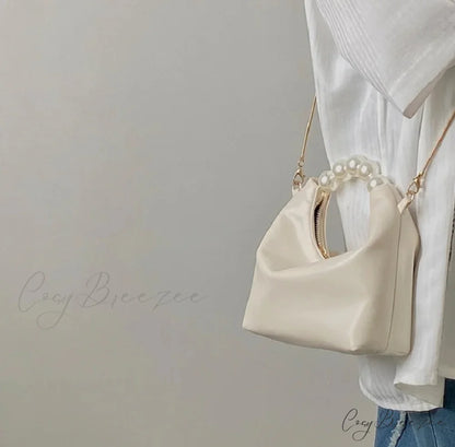 Pearl Handle Fashion Clutch clutchbag-250126