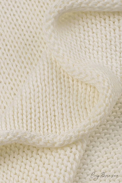 Pentagram Jacquard Crimping Jumper