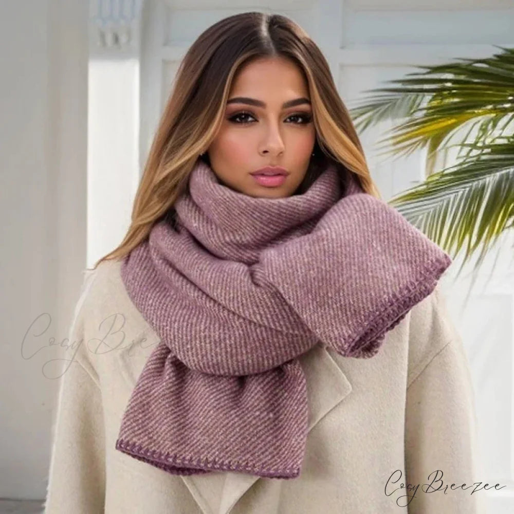 Plaid Cashmere Shawl Winter Scarf Color5 / 65x200cm scarf-241228