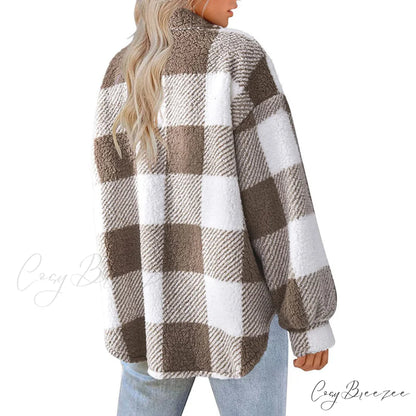 Plaid for Casual Coat Wear