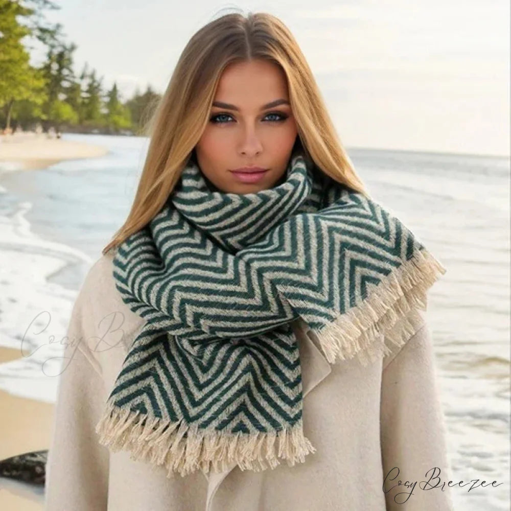 Plaid Print Cashmere Winter Travel Scarf Multi Color11 / 65x200cm scarf-241228