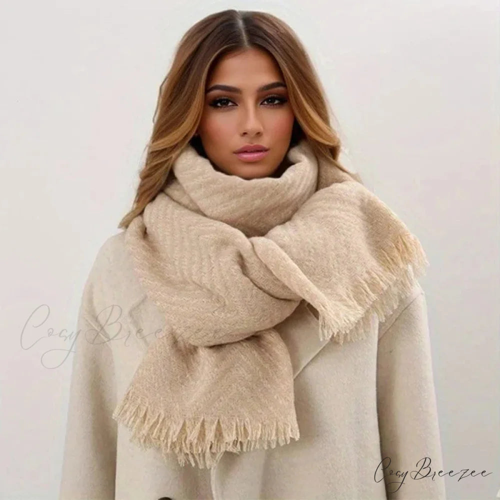 Plaid Print Cashmere Winter Travel Scarf Multi Color13 / 65x200cm scarf-241228