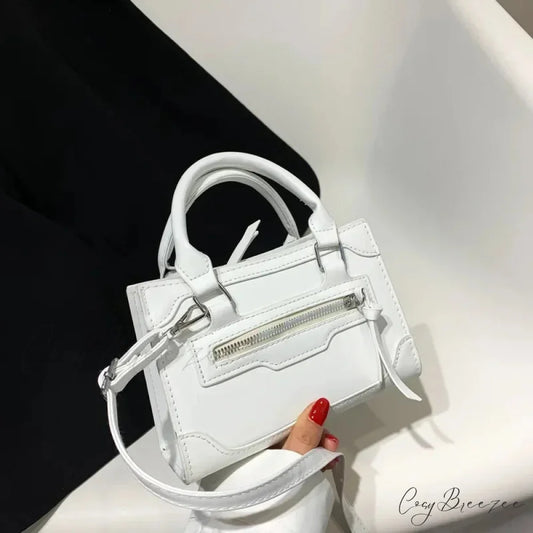 Plaid PU Leather Designer Small Crossbody Handbag handbag-250126