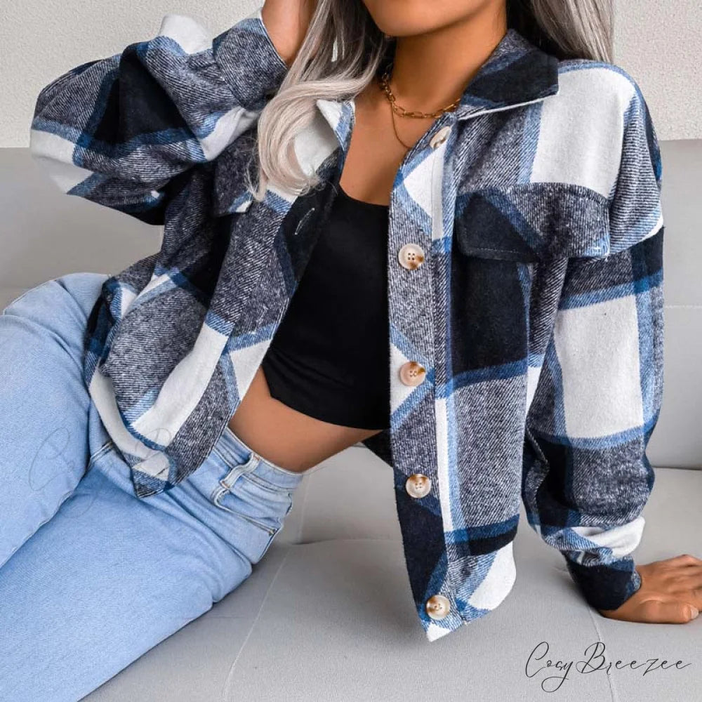 Plaid Retro Coat