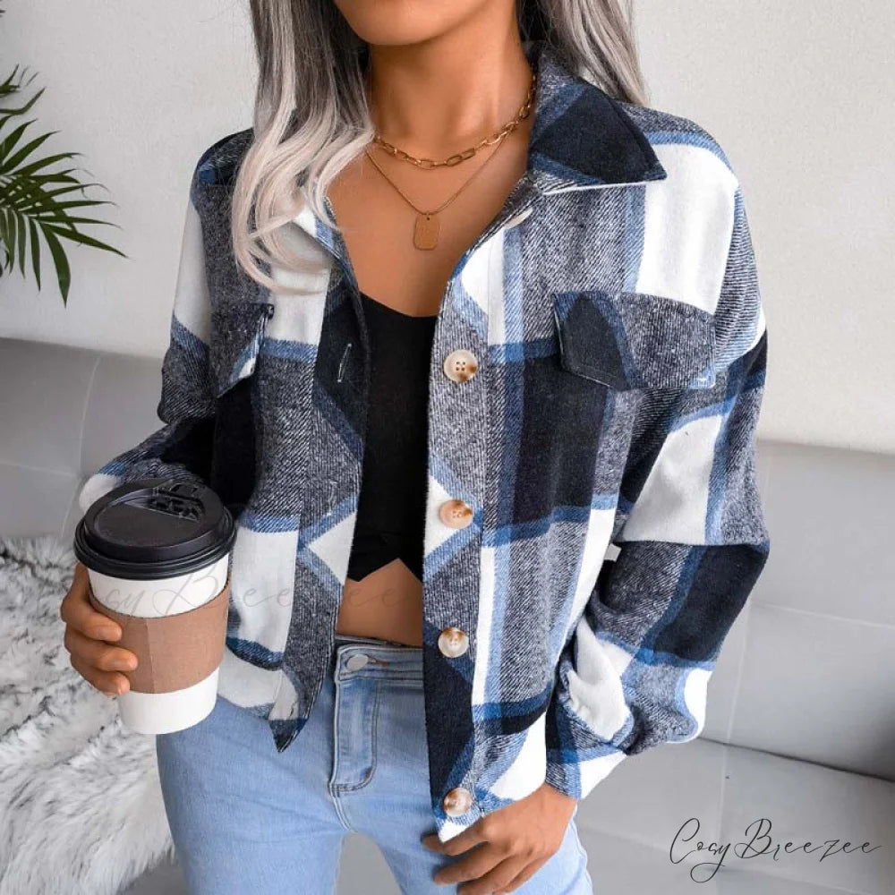 Plaid Retro Coat