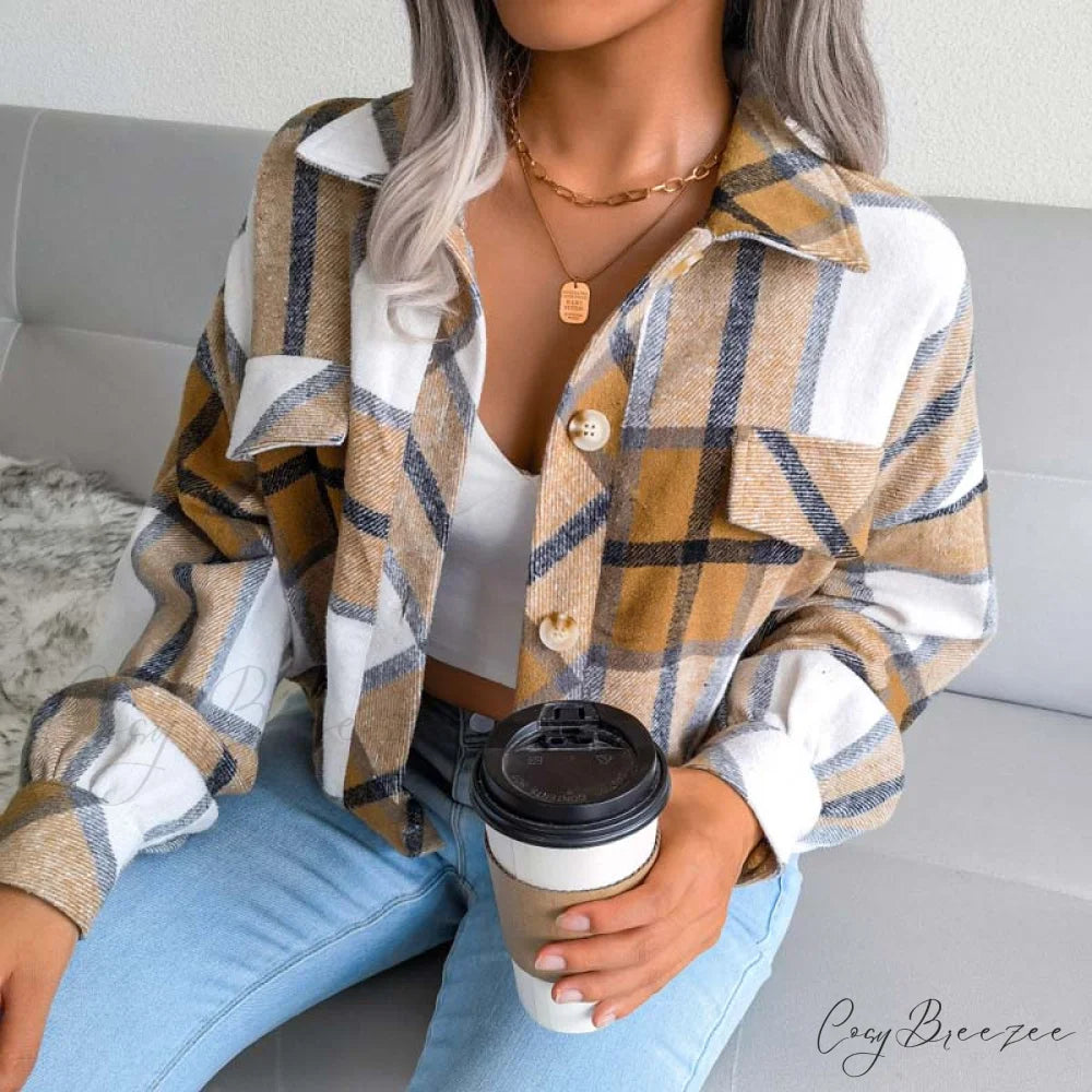 Plaid Retro Coat