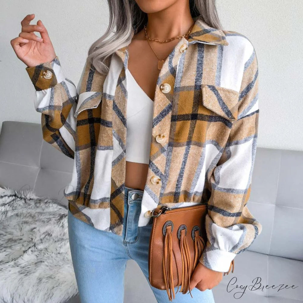 Plaid Retro Coat