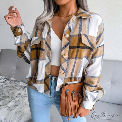 Plaid Retro Coat