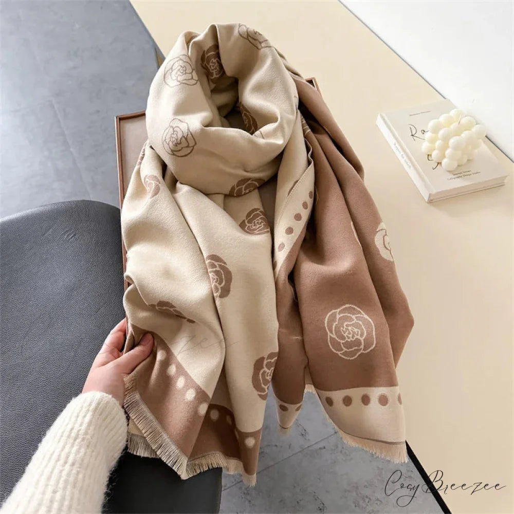 Premium Winter Cashmere Shawl Scarf scarf-241228