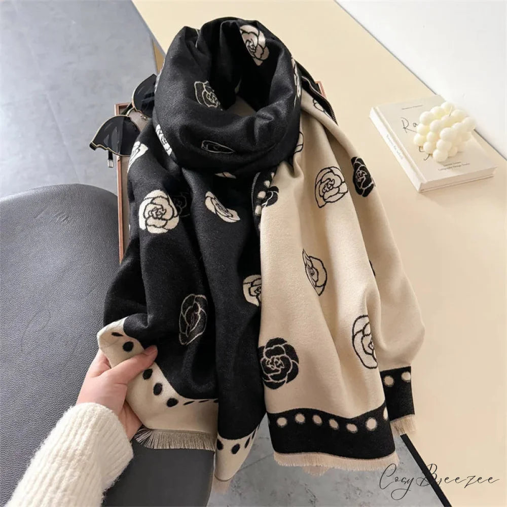 Premium Winter Cashmere Shawl Scarf scarf-241228