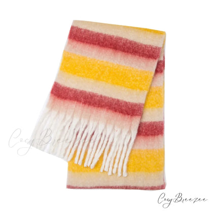 Premium Winter Cashmere Shawl Wrap Scarf Color12 / 230X53cm scarf-241228