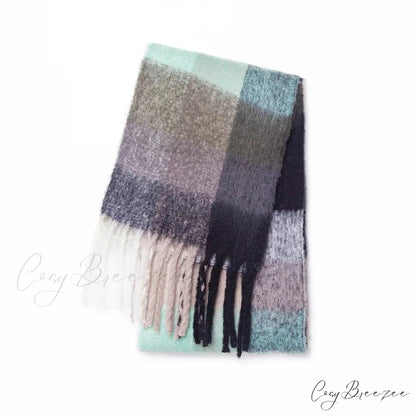 Premium Winter Cashmere Shawl Wrap Scarf Color2 / 230X53cm scarf-241228