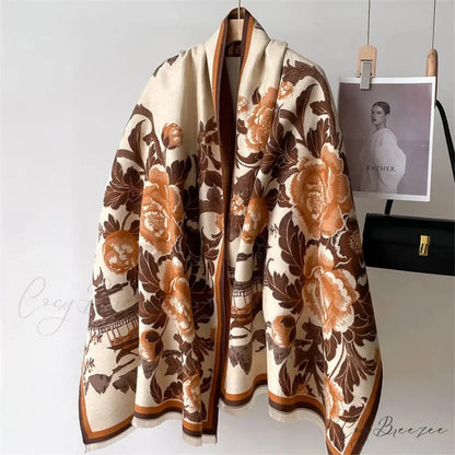 Premium Winter Pashmina Blanket Scarf scarf-241228