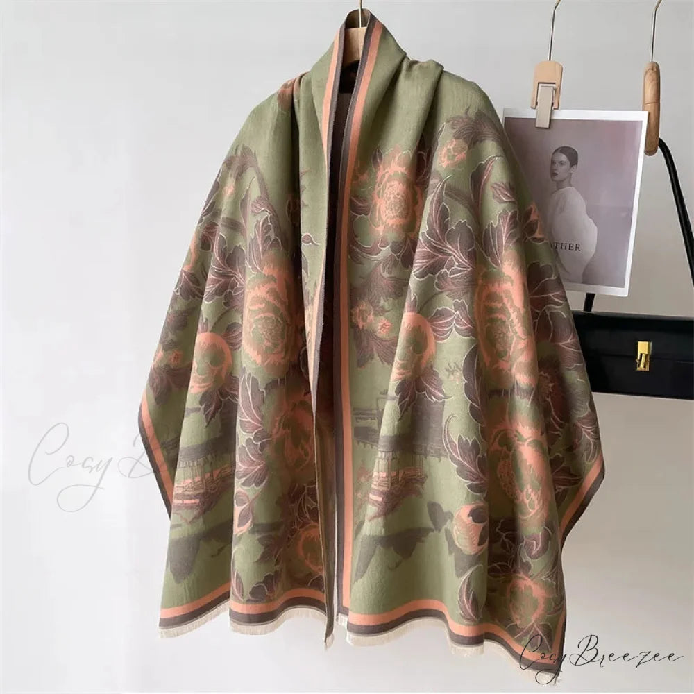 Premium Winter Pashmina Blanket Scarf Color3 scarf-241228