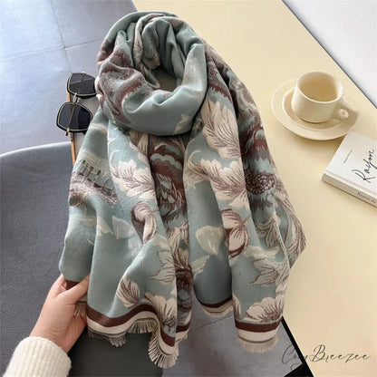 Premium Winter Pashmina Blanket Scarf Color4 scarf-241228