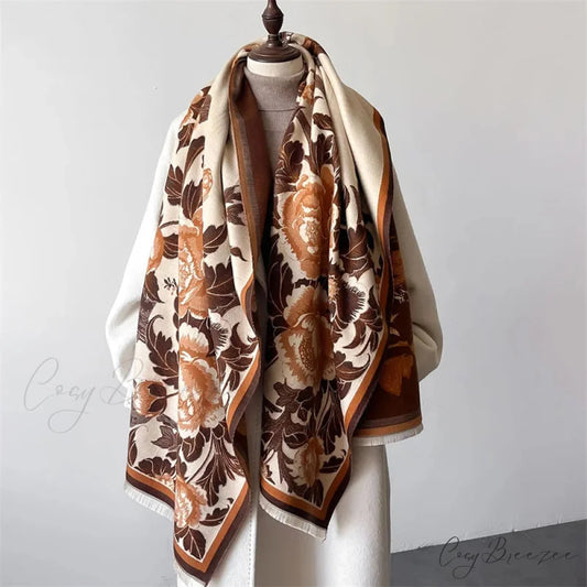 Premium Winter Pashmina Blanket Scarf Color5 scarf-241228