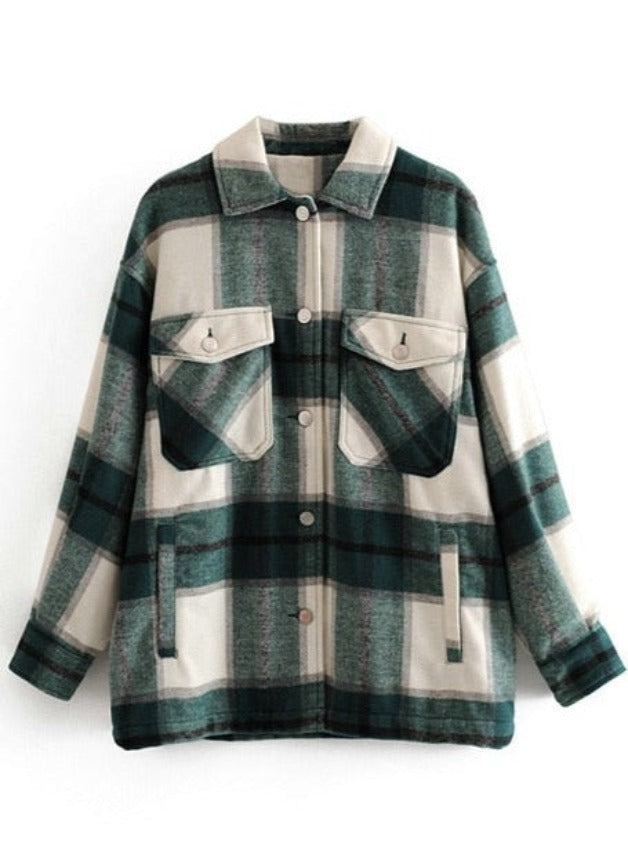 Cosybreezee - Wool Plaid Shirt