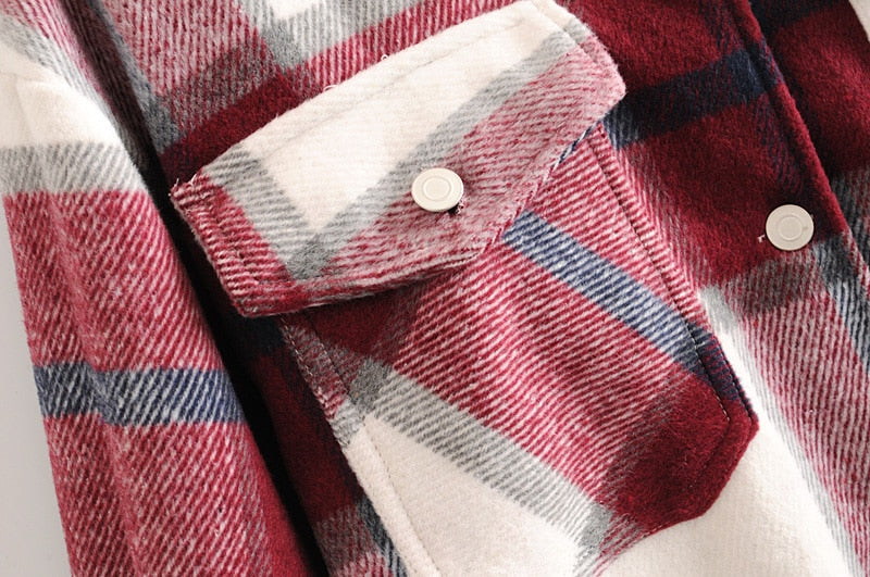 Cosybreezee - Wool Plaid Shirt