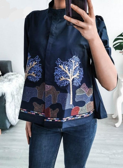 Sana Embroidered Shirt