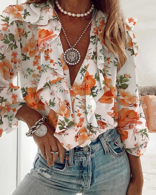 Cosybreezee - Vera Ruffled Blouse