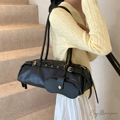PU Leather Buckle Fashion Bag shoulder-250126
