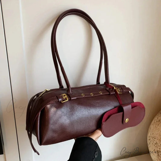 PU Leather Buckle Fashion Bag shoulder-250126