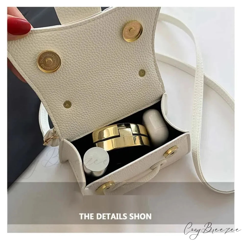 PU Leather Mini Designer Crossbody Womens Bag handbag-250126