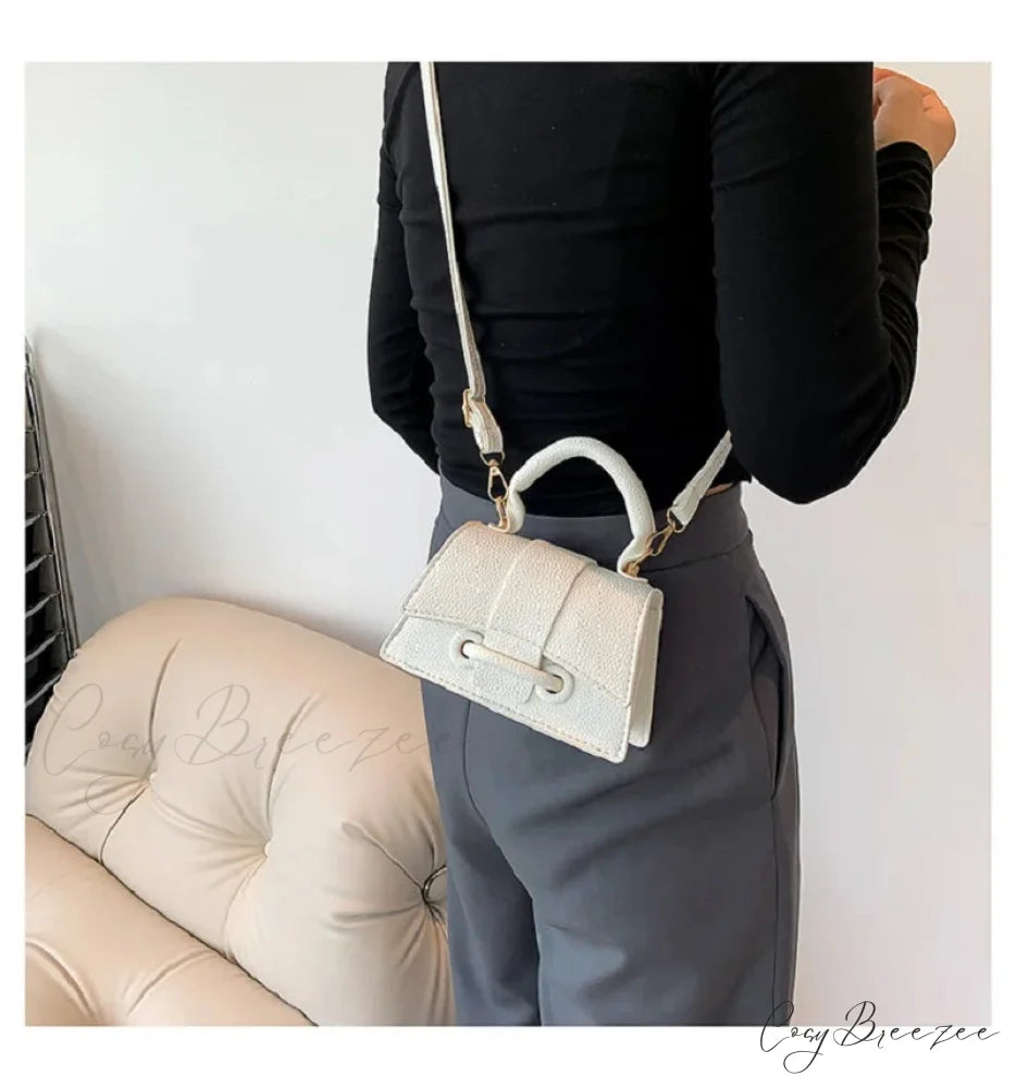 PU Leather Mini Designer Crossbody Womens Bag handbag-250126
