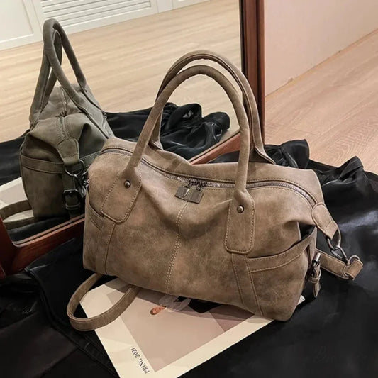 PU Leather Retro Crossbody Bag shoulder-250126