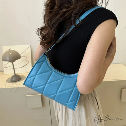 PU Leather Shoulder Messenger Bag for Women shoulder-250126