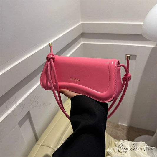 PU Leather Underarm Shoulder Crossbody Bag shoulder-250126