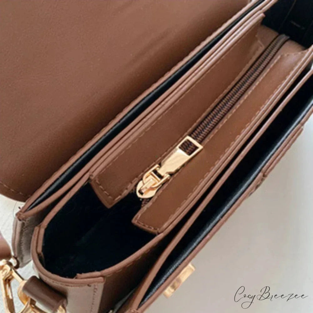 PU Leather Vintage Crossbody Underarm Satchel handbag-250126