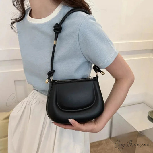 Purple Retro PU Leather Crossbody shoulder-250126