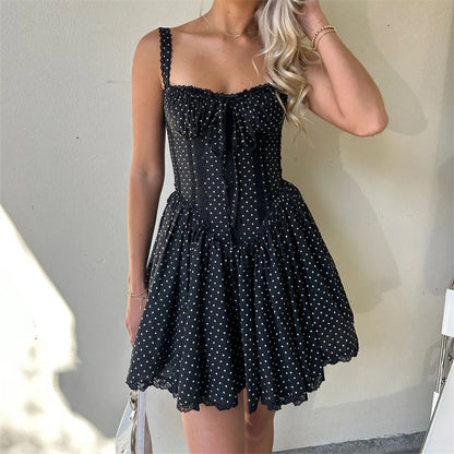 Sylvia Backless Mini Corset Dress