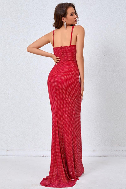 Radiant Presence Graceful Fishtail Maxi Dress